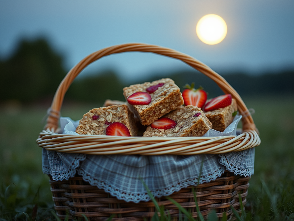 Prairie Nurse Strawberry Moon Oatmeal Bar Recipe The Prairie Nurse